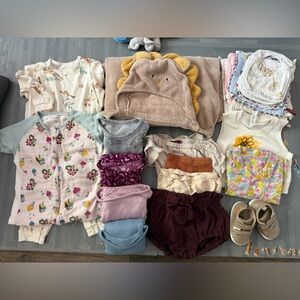 Kids clothes and shoes bundle